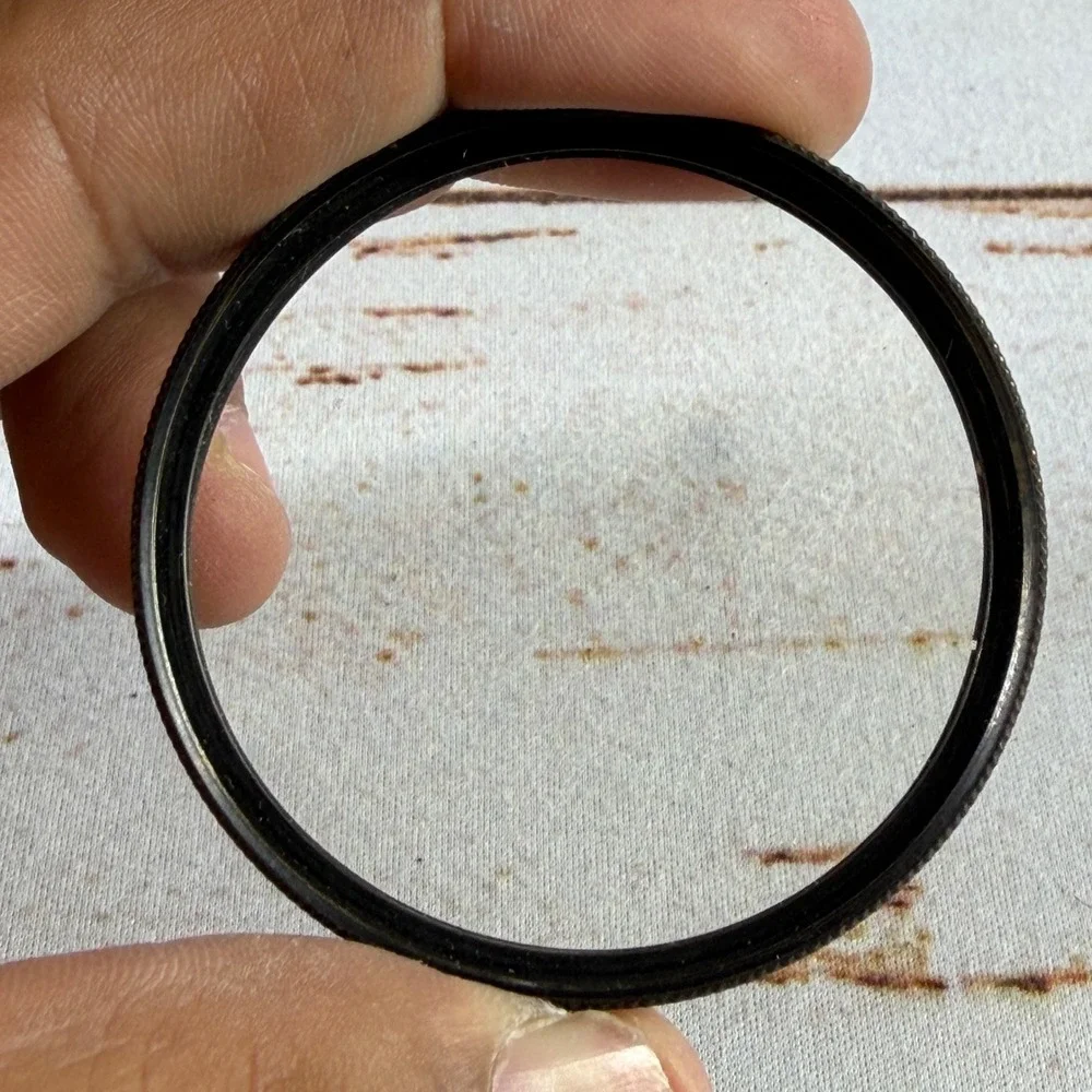 Nikkor L39 52mm UV Haze Lens Filter Japan Black Metal Rim Protection